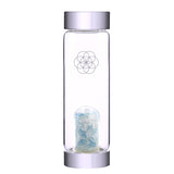 水晶能量玻璃水樽 Crystal Water Bottle Clarity with Light